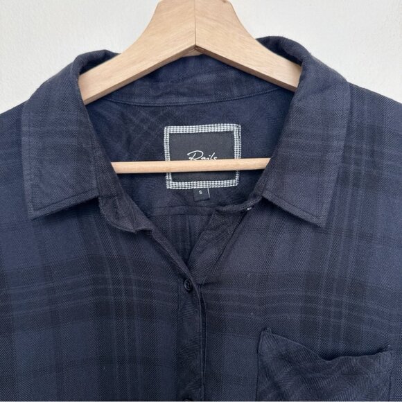 Rails Womens Small Plaid Long Sleeve Button Shirt - Picture 11 of 16